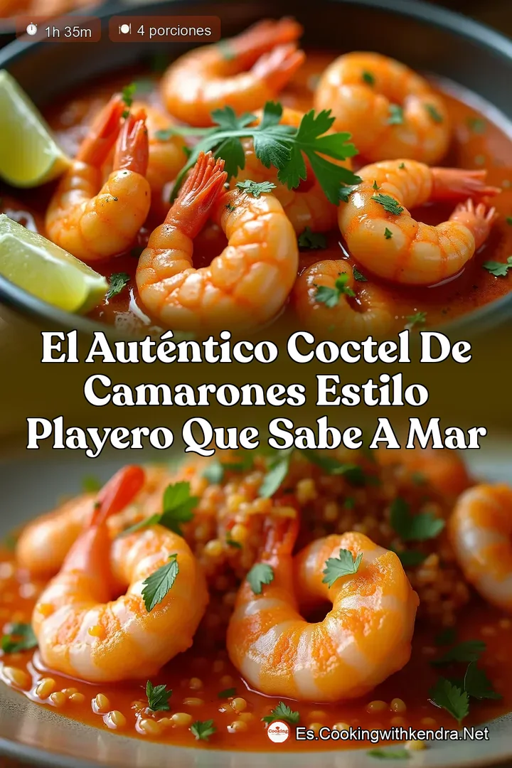 El Aut&eacute;ntico Coctel de Camarones Estilo Playero que Sabe a Mar