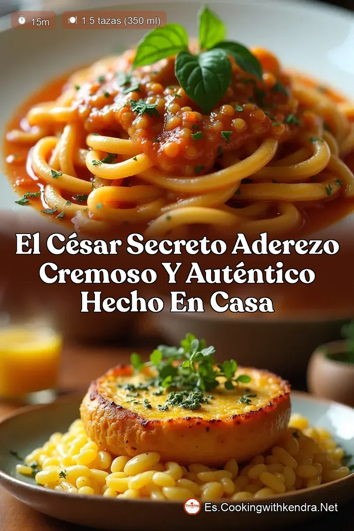 El C&eacute;sar Secreto Aderezo Cremoso y Aut&eacute;ntico Hecho en Casa