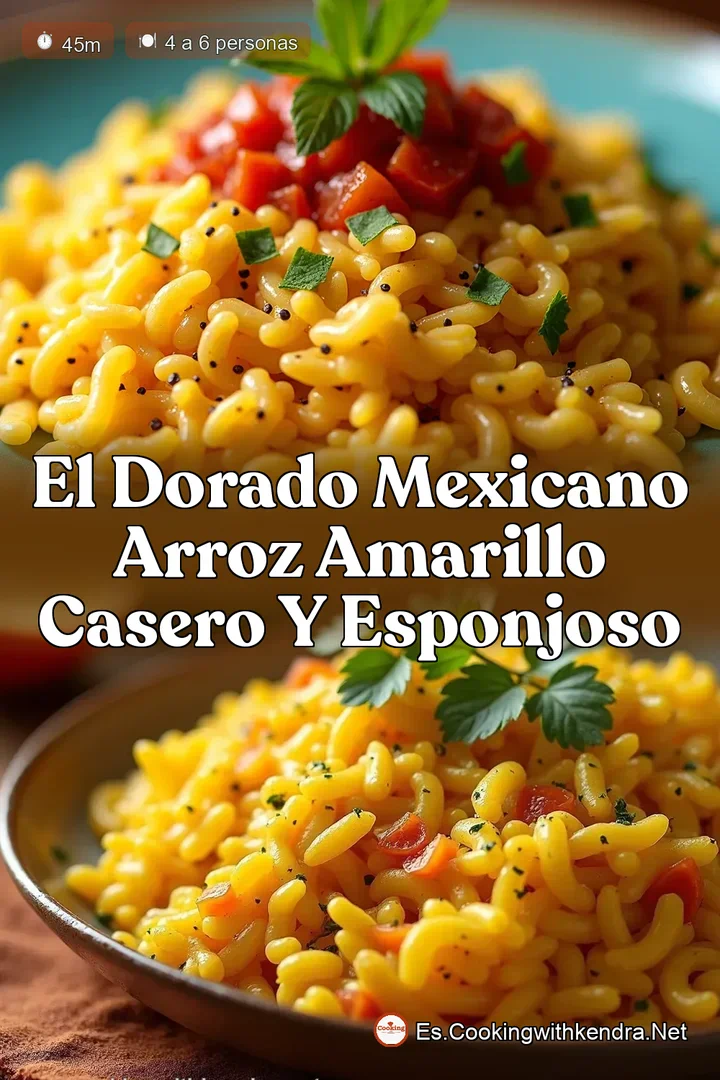El Dorado Mexicano Arroz Amarillo Casero y Esponjoso