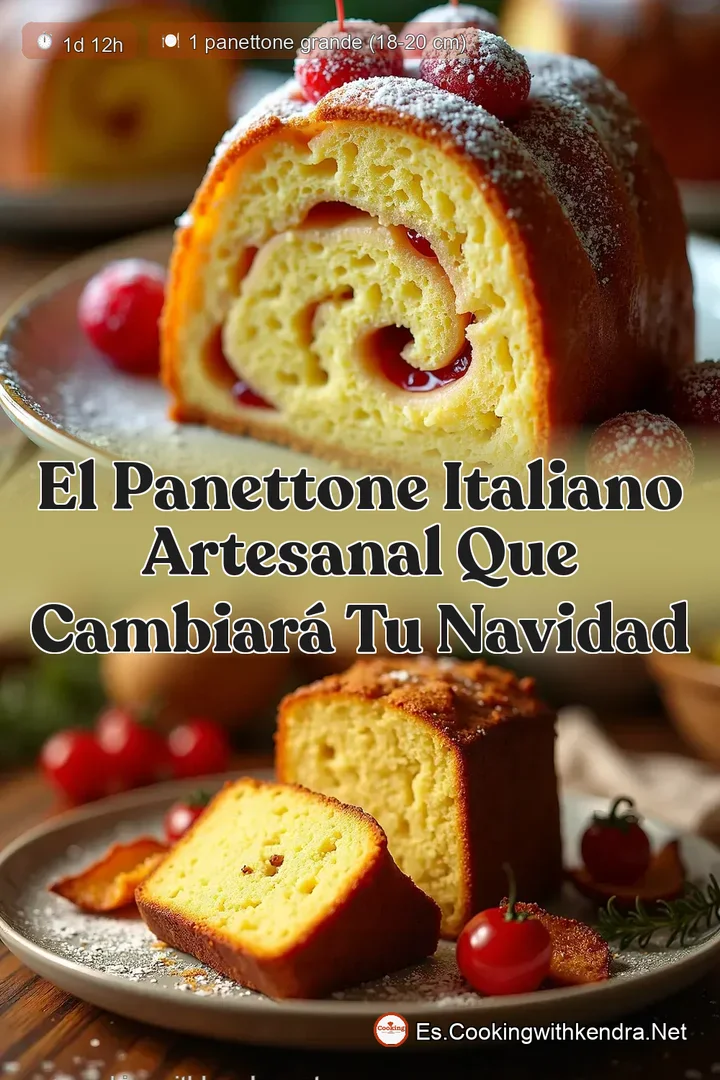 El Panettone Italiano Artesanal que Cambiar&aacute; tu Navidad