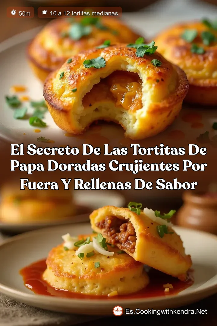 El Secreto de las Tortitas de Papa Doradas Crujientes por Fuera y Rellenas de Sabor