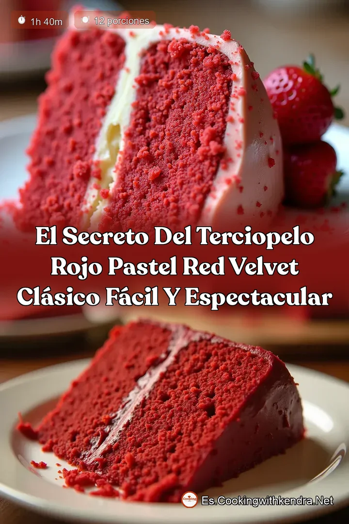 El Secreto del Terciopelo Rojo Pastel Red Velvet Cl&aacute;sico F&aacute;cil y Espectacular