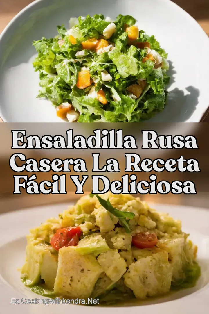 Ensaladilla Rusa Casera La Receta F&aacute;cil y Deliciosa