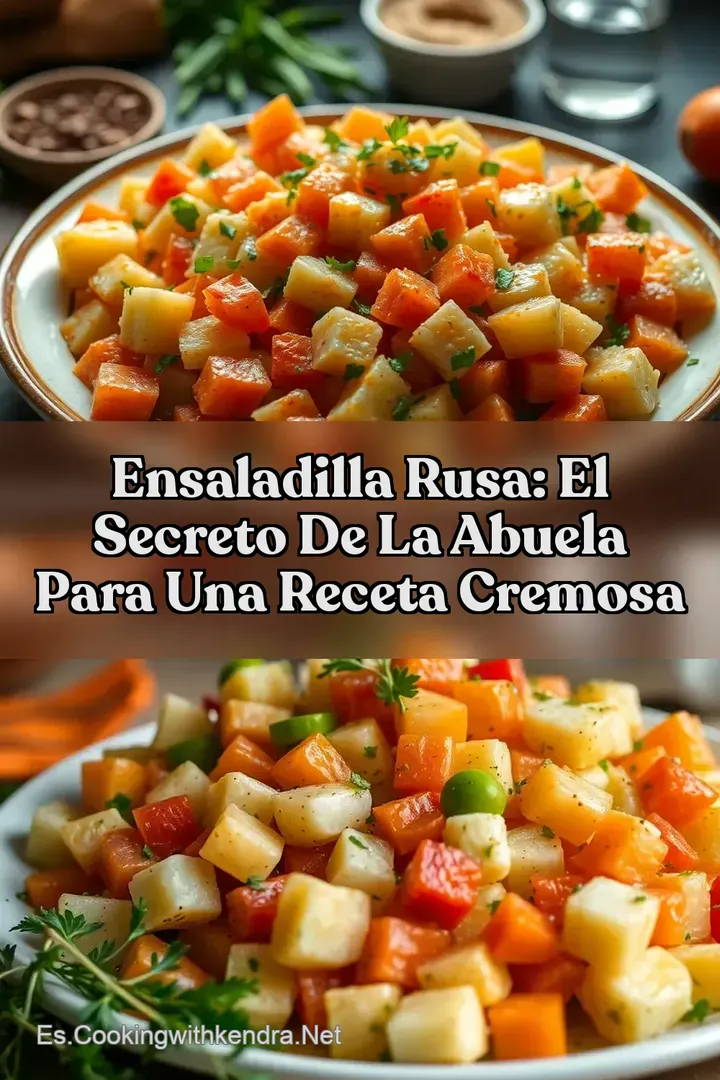 Ensaladilla Rusa: El Secreto de la Abuela para una Receta Cremosa