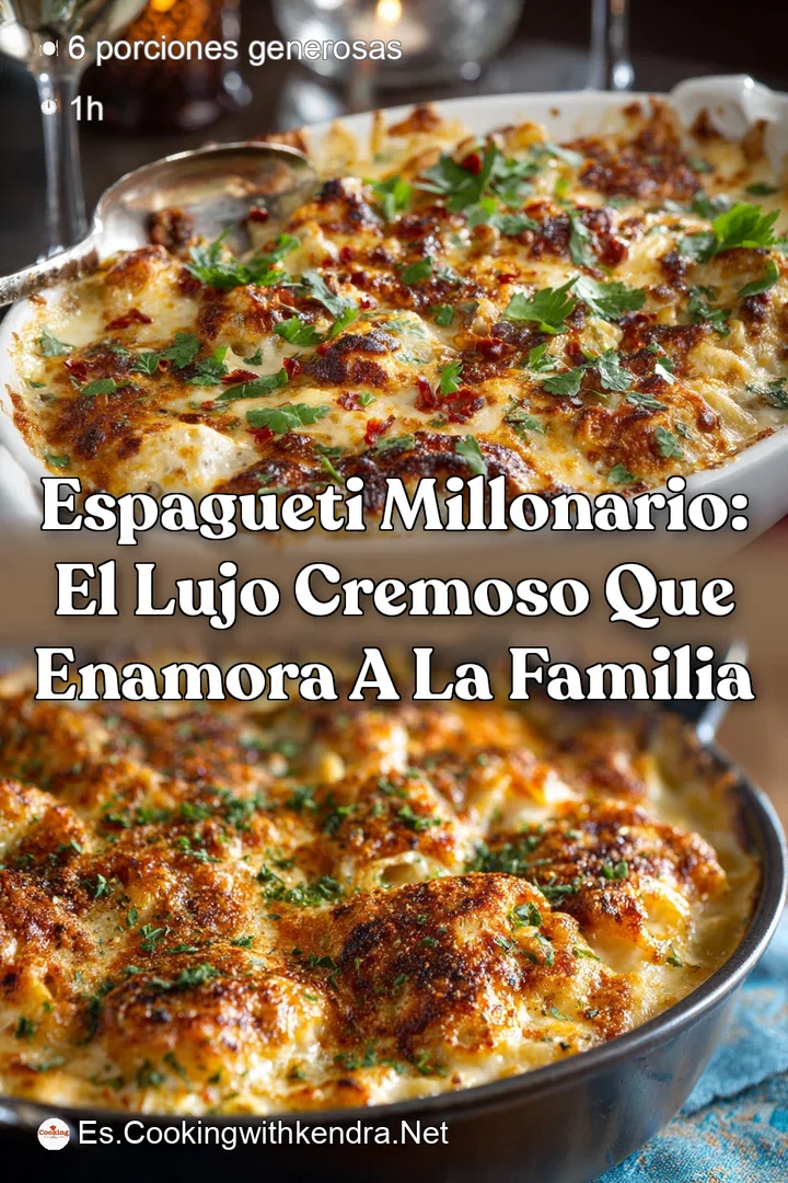Espagueti Millonario: El Lujo Cremoso Que Enamora a la Familia