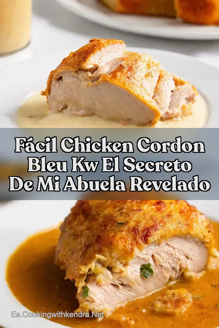 F&aacute;cil Chicken Cordon Bleu kw El Secreto de mi Abuela Revelado