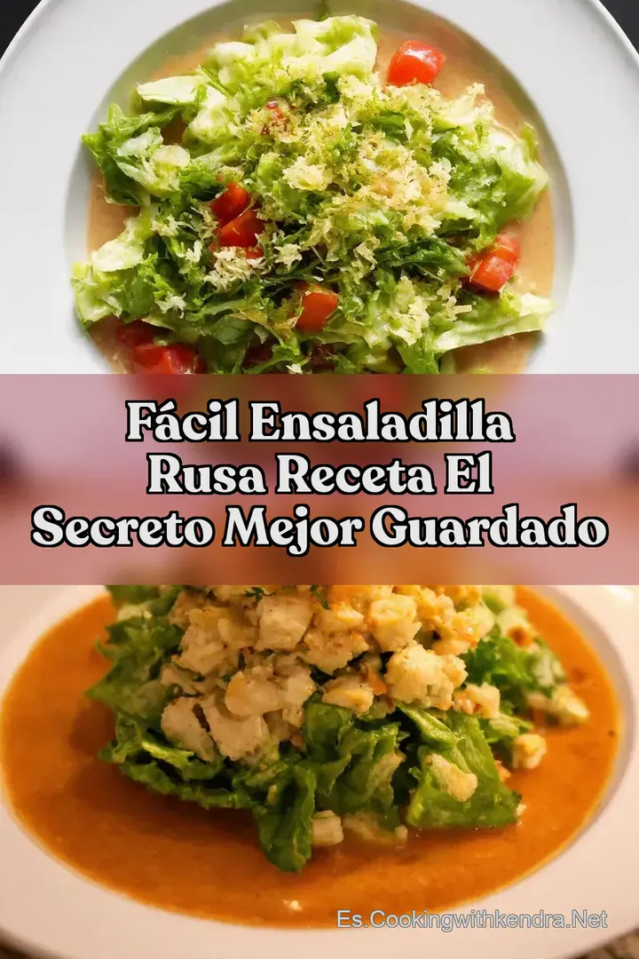 F&aacute;cil ensaladilla rusa receta El Secreto Mejor Guardado