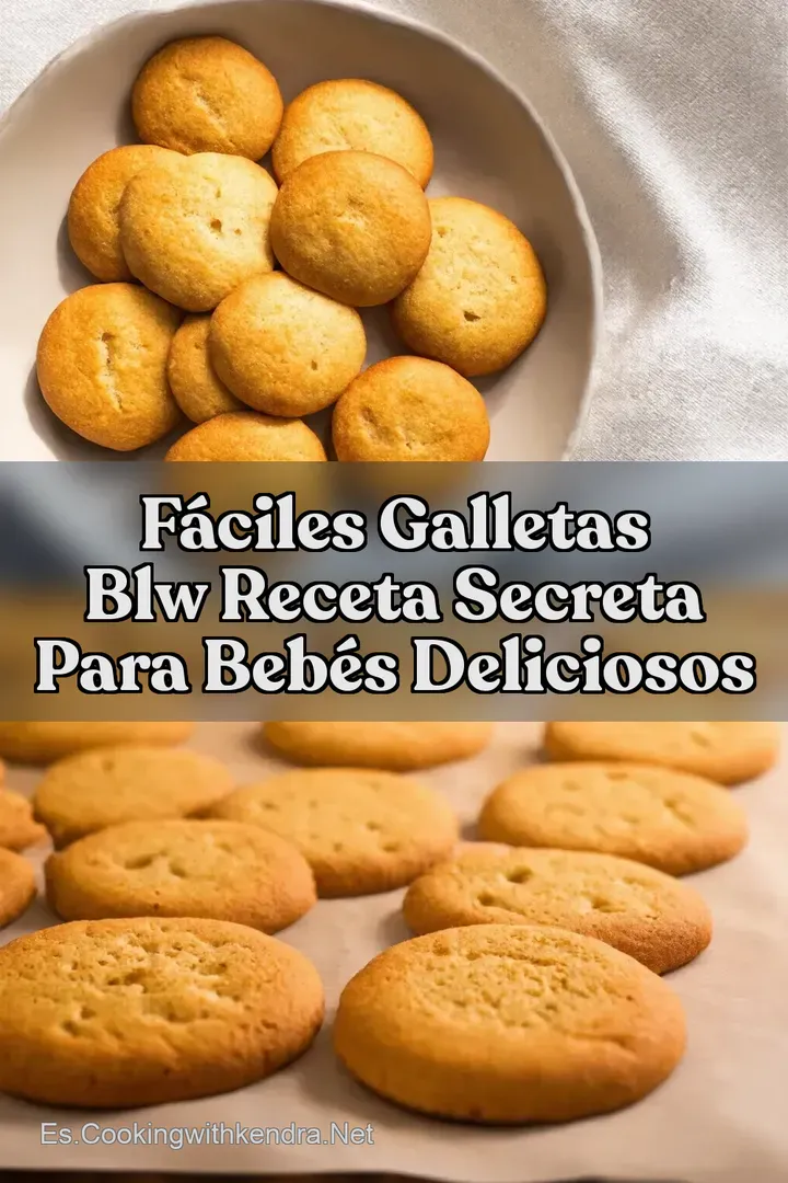 F&aacute;ciles Galletas BLW Receta Secreta Para Beb&eacute;s Deliciosos