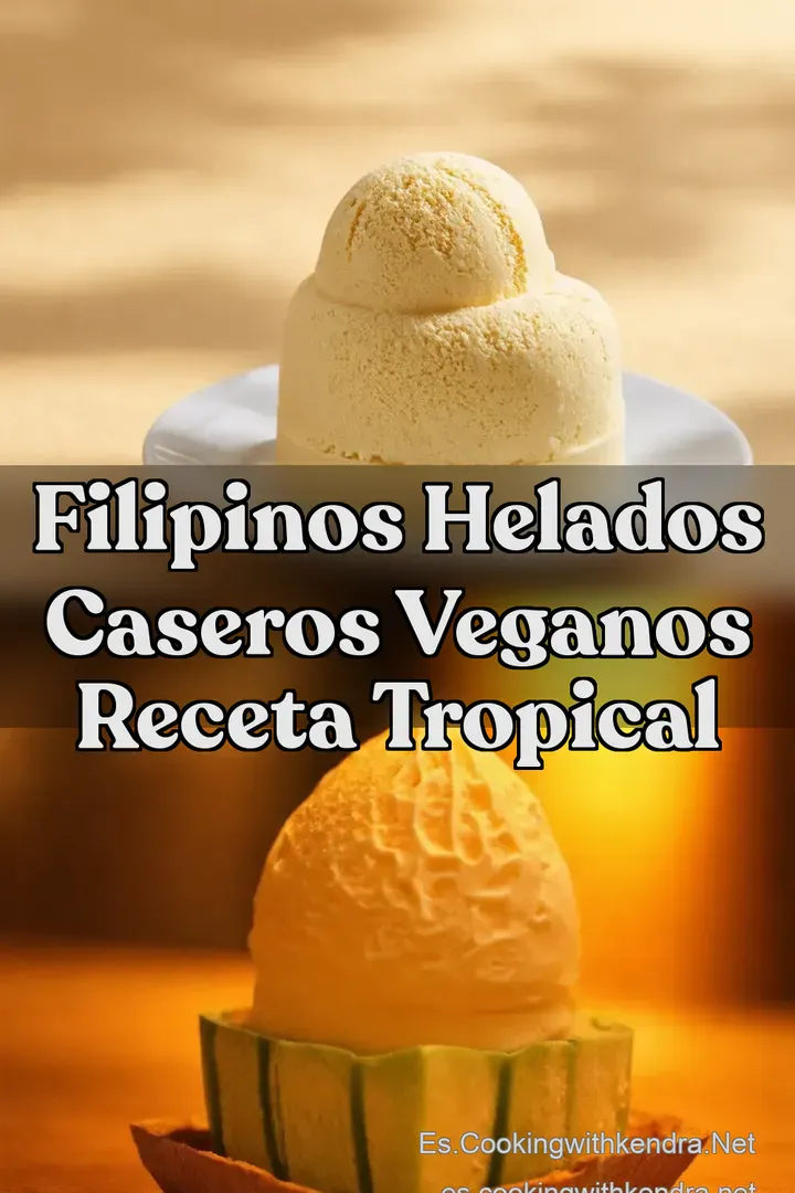 Filipinos Helados Caseros Veganos Receta Tropical