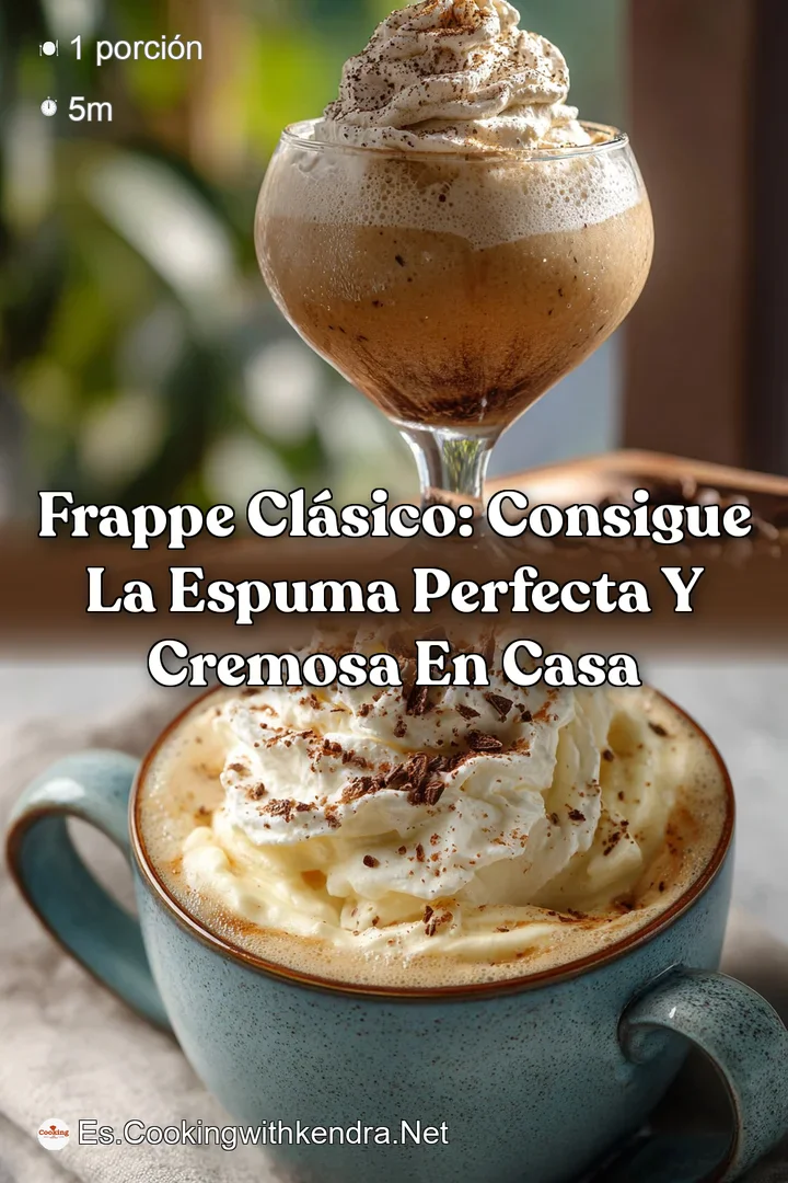 Frappe Cl&aacute;sico: Consigue la Espuma Perfecta y Cremosa en Casa