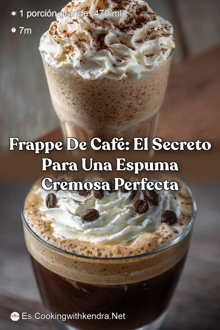 Frappe de Caf&eacute;: El Secreto para una Espuma Cremosa Perfecta
