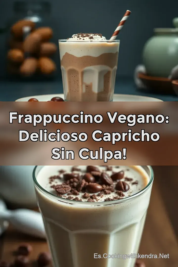 Frappuccino Vegano: Delicioso Capricho Sin Culpa!