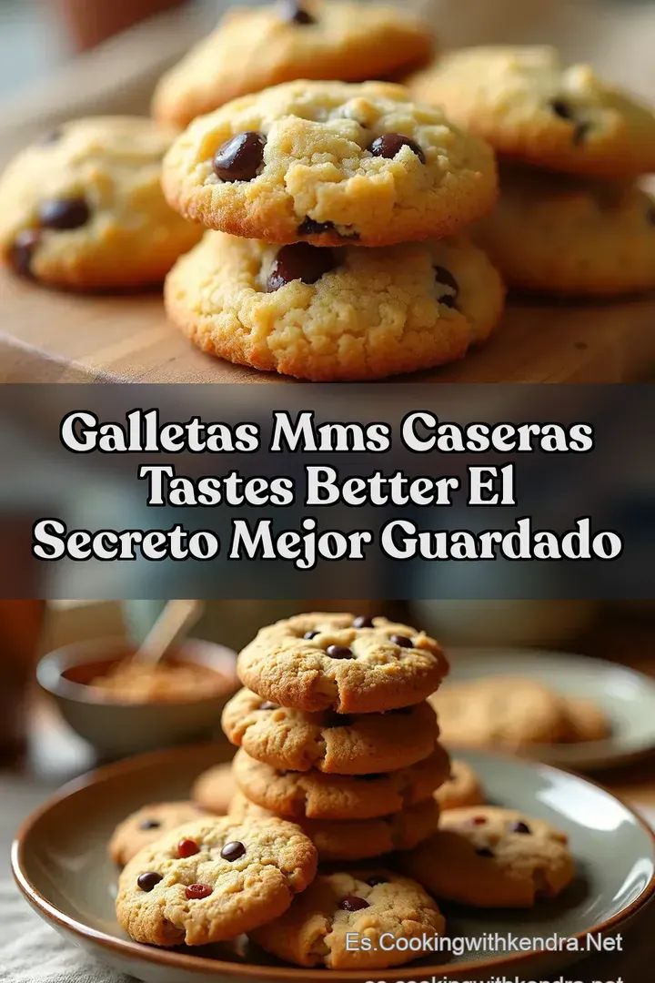 Galletas MMs Caseras Tastes Better El Secreto Mejor Guardado