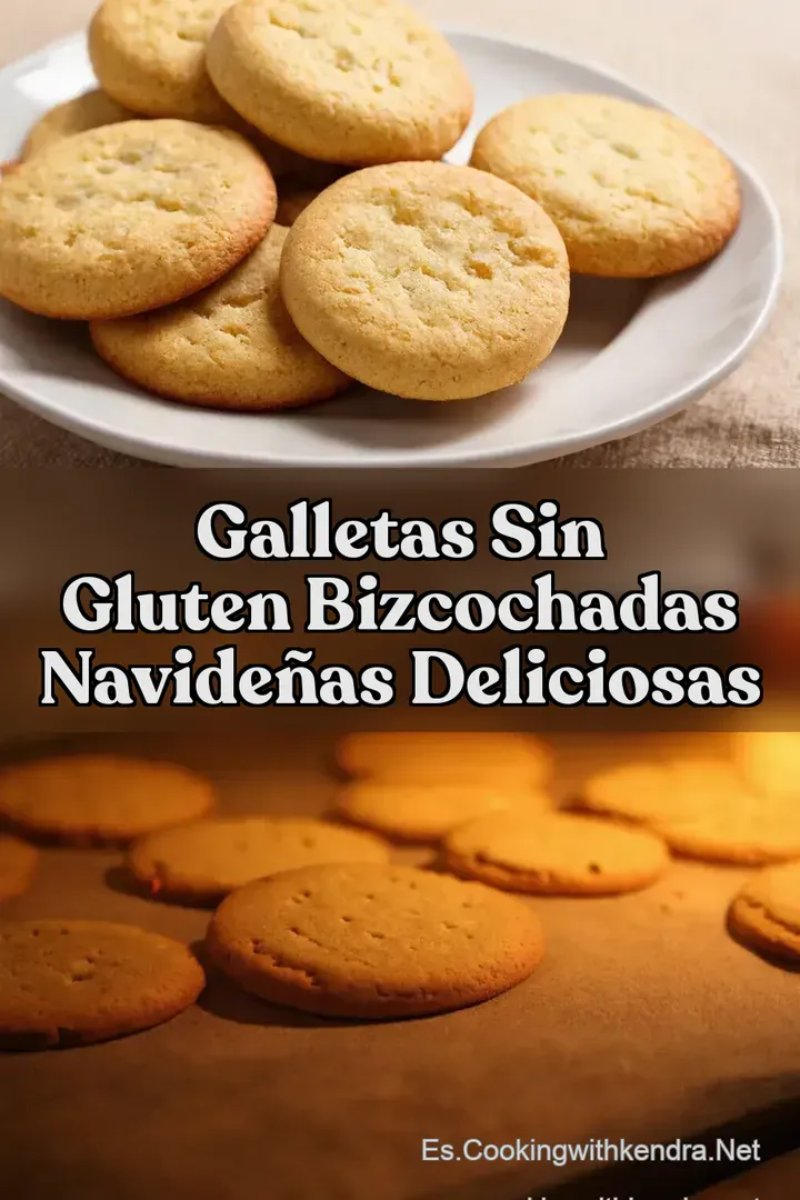 Galletas Sin Gluten Bizcochadas Navide&ntilde;as Deliciosas