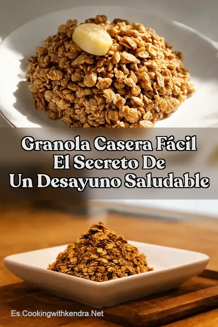 Granola Casera F&aacute;cil El Secreto de un Desayuno Saludable