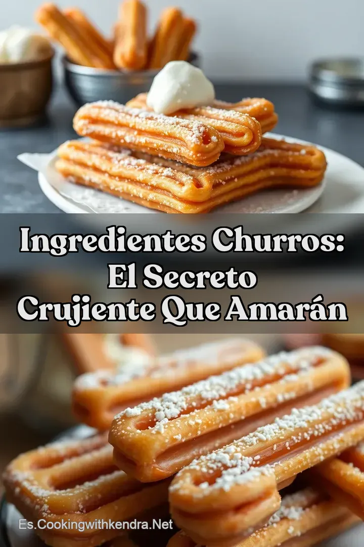 Ingredientes Churros: El Secreto Crujiente Que Amar&aacute;n