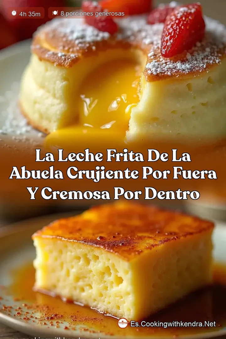 La Leche Frita de la Abuela Crujiente por Fuera y Cremosa por Dentro