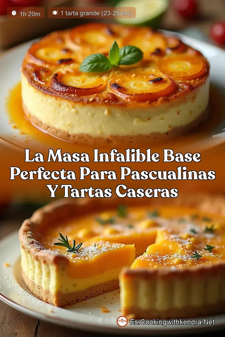 La Masa Infalible Base Perfecta para Pascualinas y Tartas Caseras