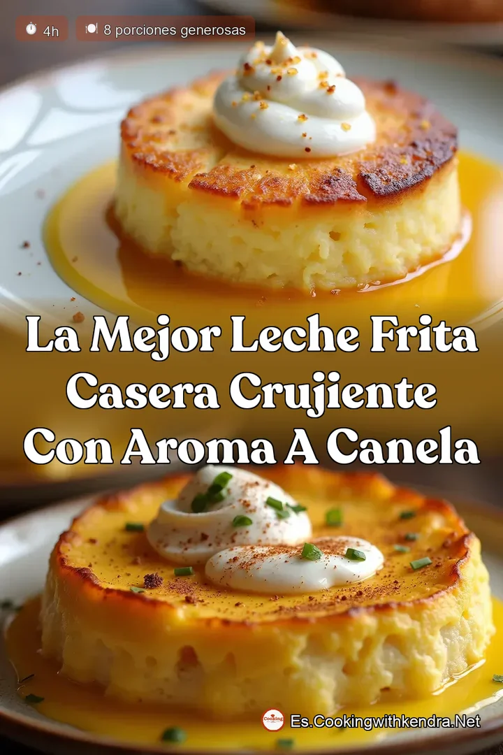La Mejor Leche Frita Casera Crujiente con Aroma a Canela