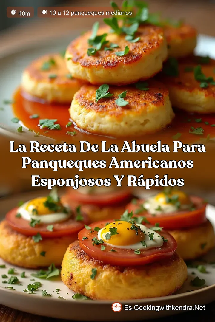 La Receta de la Abuela para Panqueques Americanos Esponjosos y R&aacute;pidos