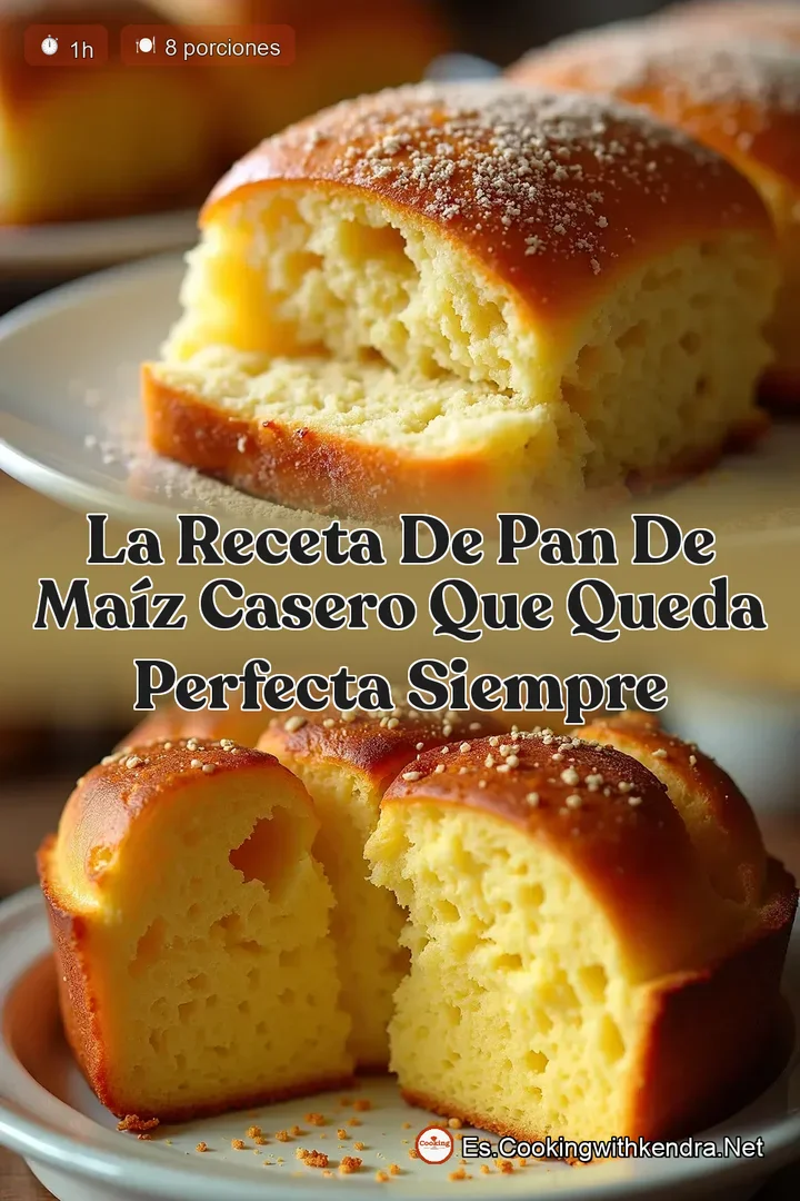 La Receta de Pan de Ma&iacute;z Casero Que Queda Perfecta Siempre