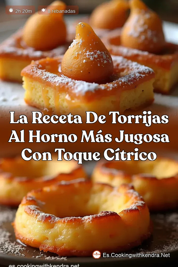 La Receta de Torrijas al Horno M&aacute;s Jugosa con Toque C&iacute;trico