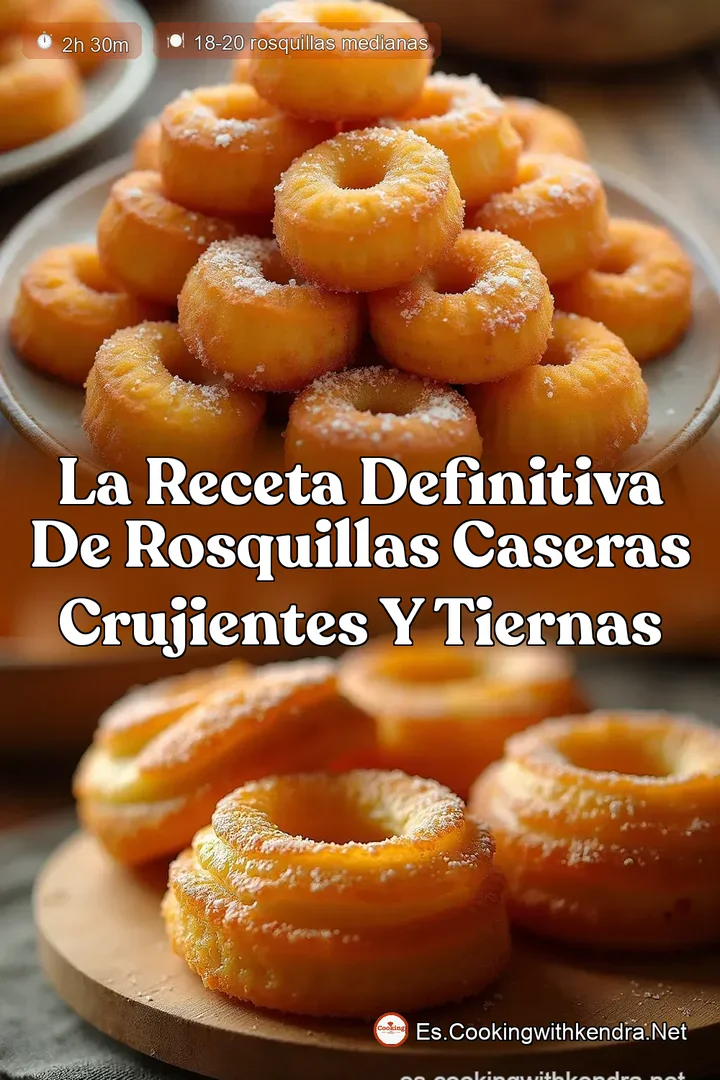 La Receta Definitiva de Rosquillas Caseras Crujientes y Tiernas