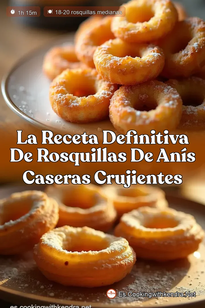 La Receta Definitiva de Rosquillas de An&iacute;s Caseras Crujientes