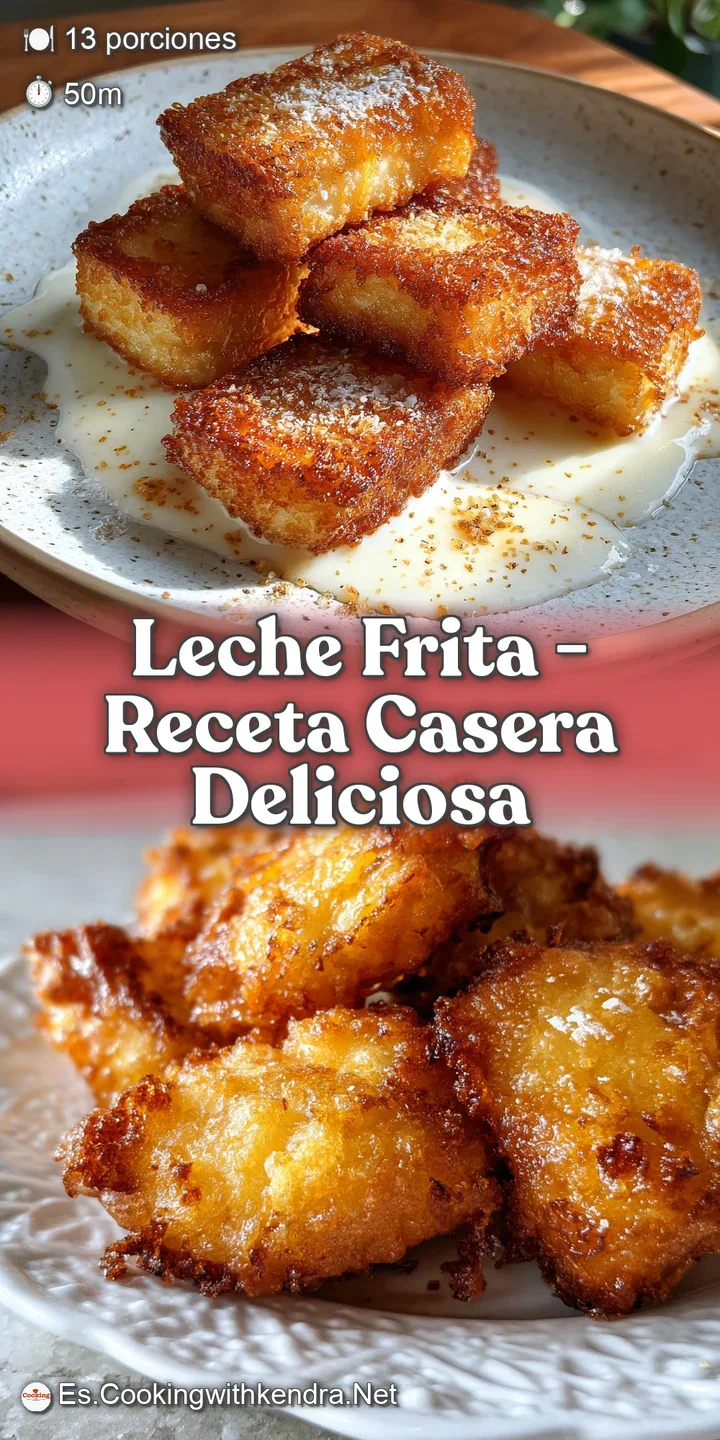 Close-up of leche frita: a warm, golden crust gives way to a soft, creamy interior, sprinkled with sugary sweetness. Delic...