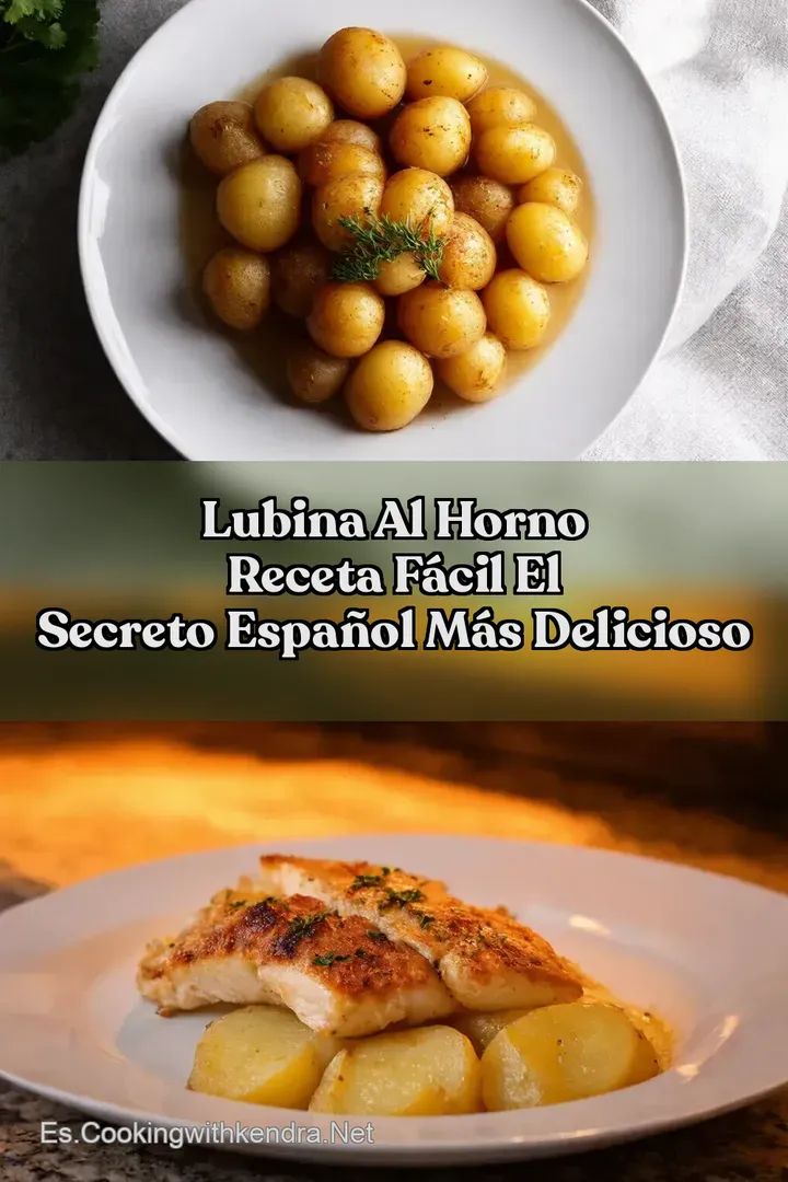 Lubina al Horno Receta F&aacute;cil El Secreto Espa&ntilde;ol M&aacute;s Delicioso