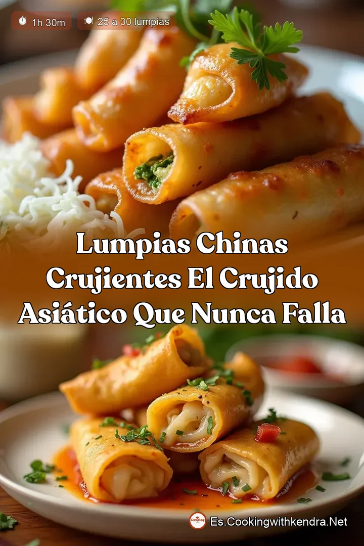 Lumpias Chinas Crujientes El Crujido Asi&aacute;tico Que Nunca Falla