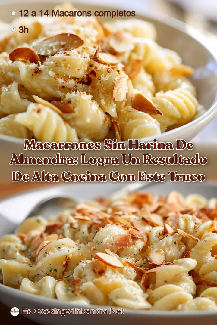 Macarrones sin harina de almendra: Logra un resultado de Alta Cocina con este truco