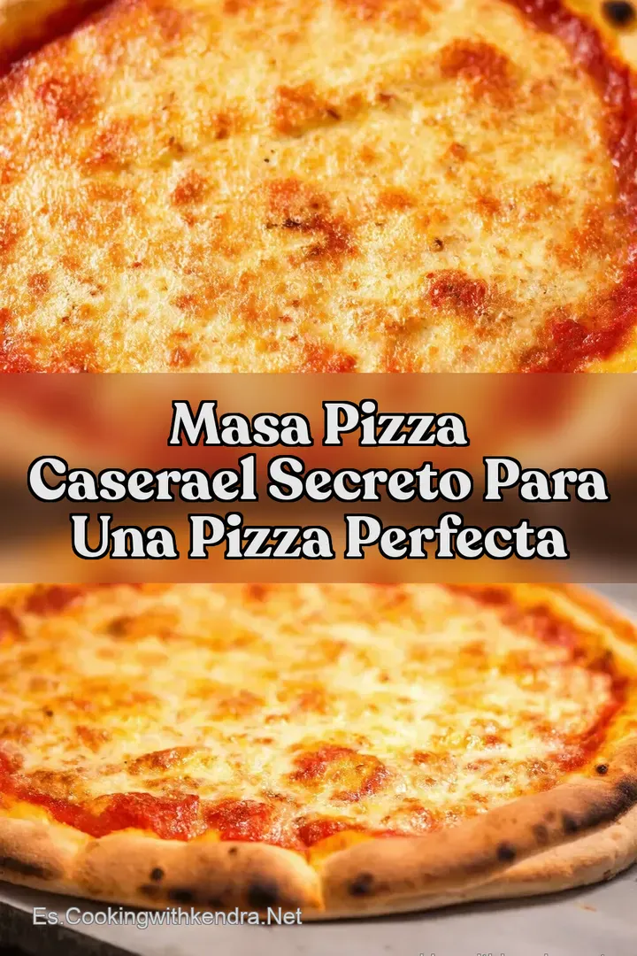 Masa Pizza CaseraEl Secreto para una Pizza Perfecta