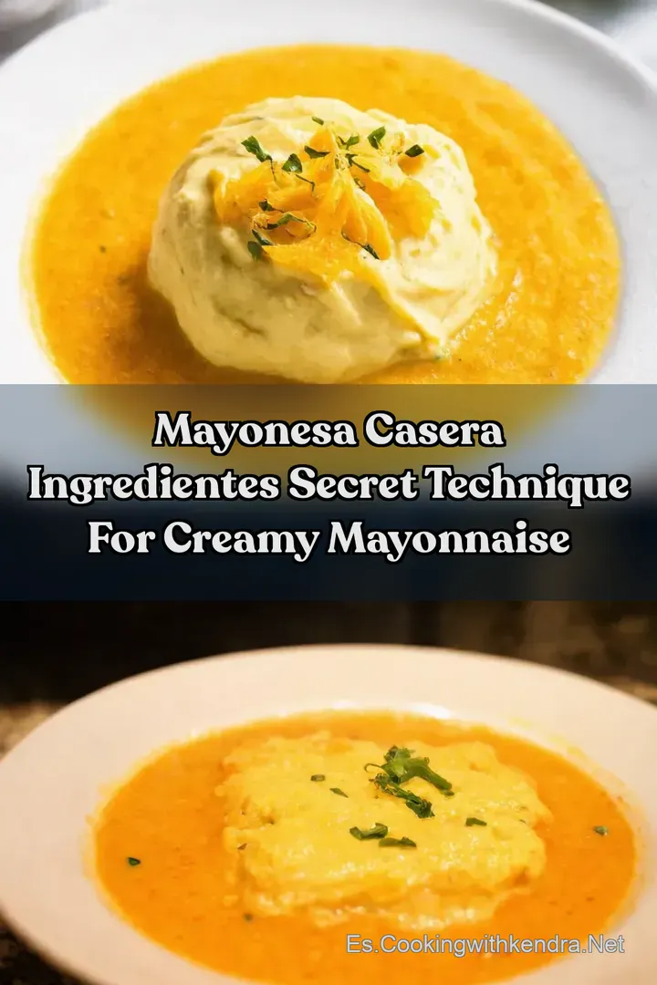 Mayonesa Casera Ingredientes Secret Technique for Creamy Mayonnaise