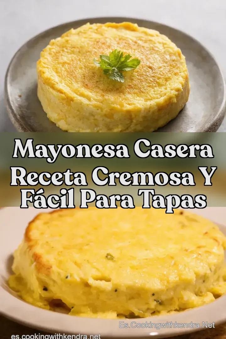 Mayonesa Casera Receta Cremosa y F&aacute;cil para Tapas