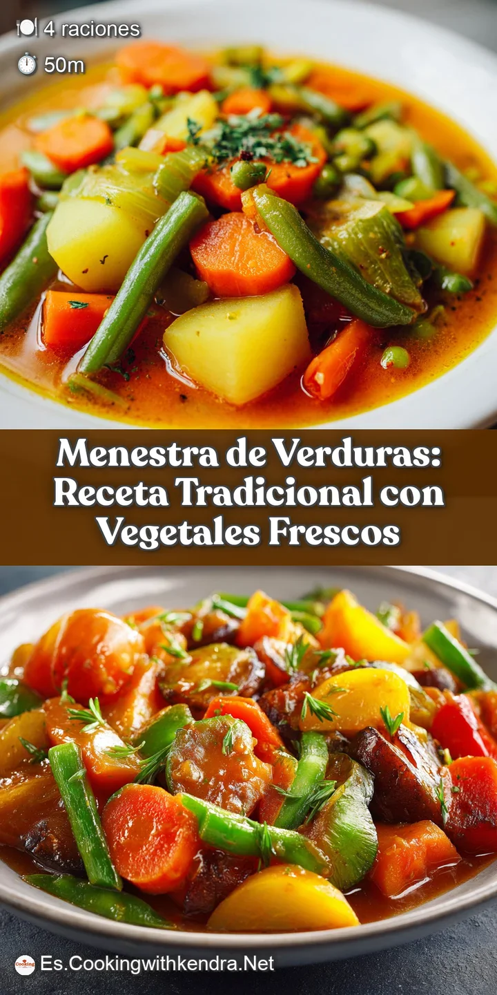 A spoonful of menestra de verduras, bursting with color: bright green peas, juicy carrots, and tender artichoke hearts.