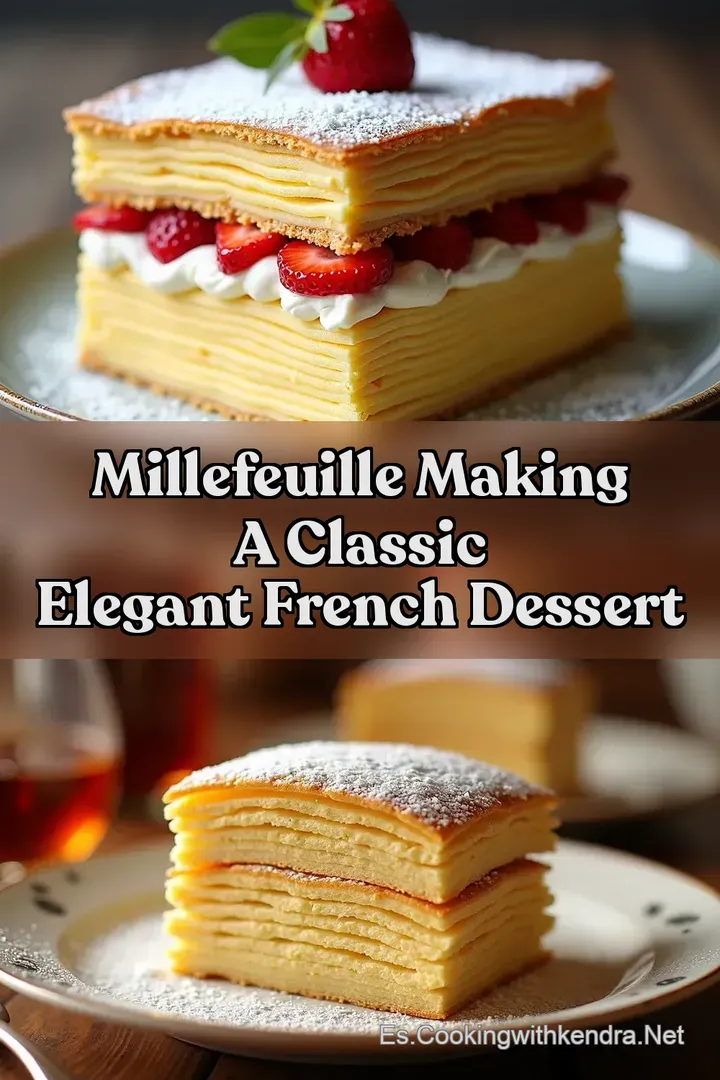 Millefeuille Making a Classic Elegant French Dessert