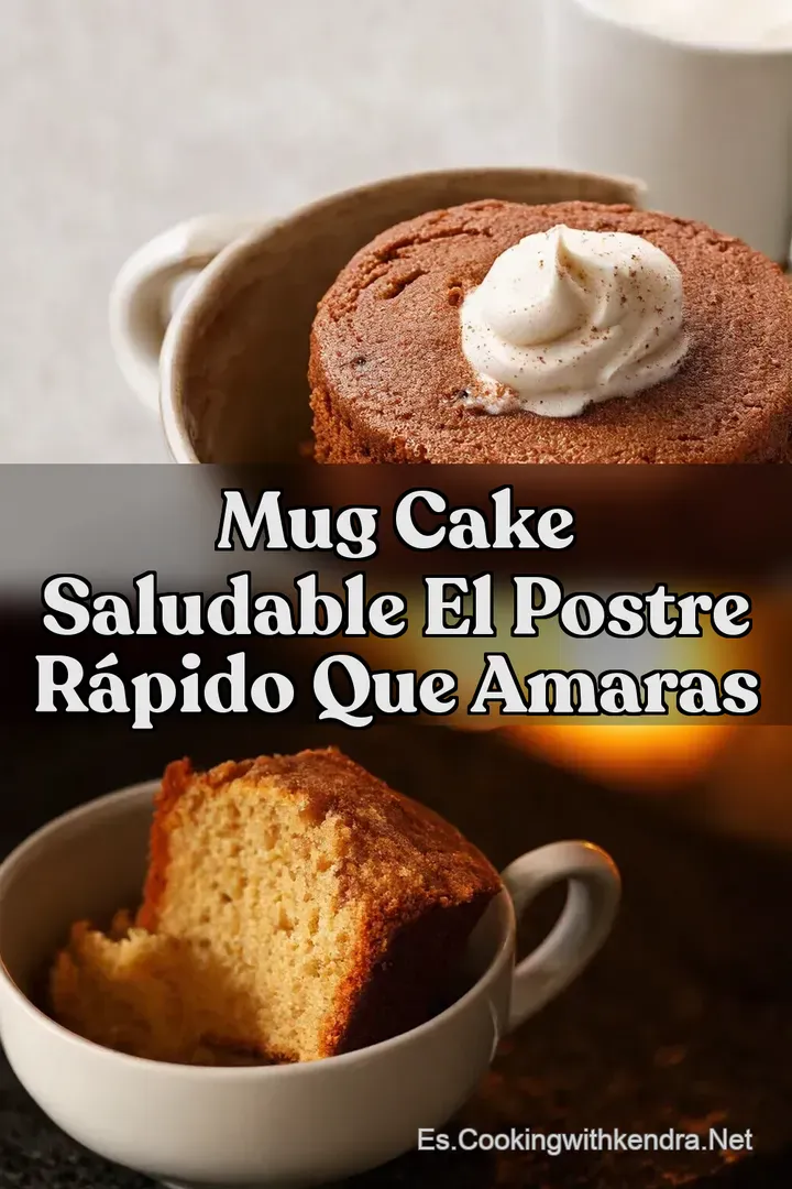 Mug Cake Saludable El Postre R&aacute;pido Que Amaras