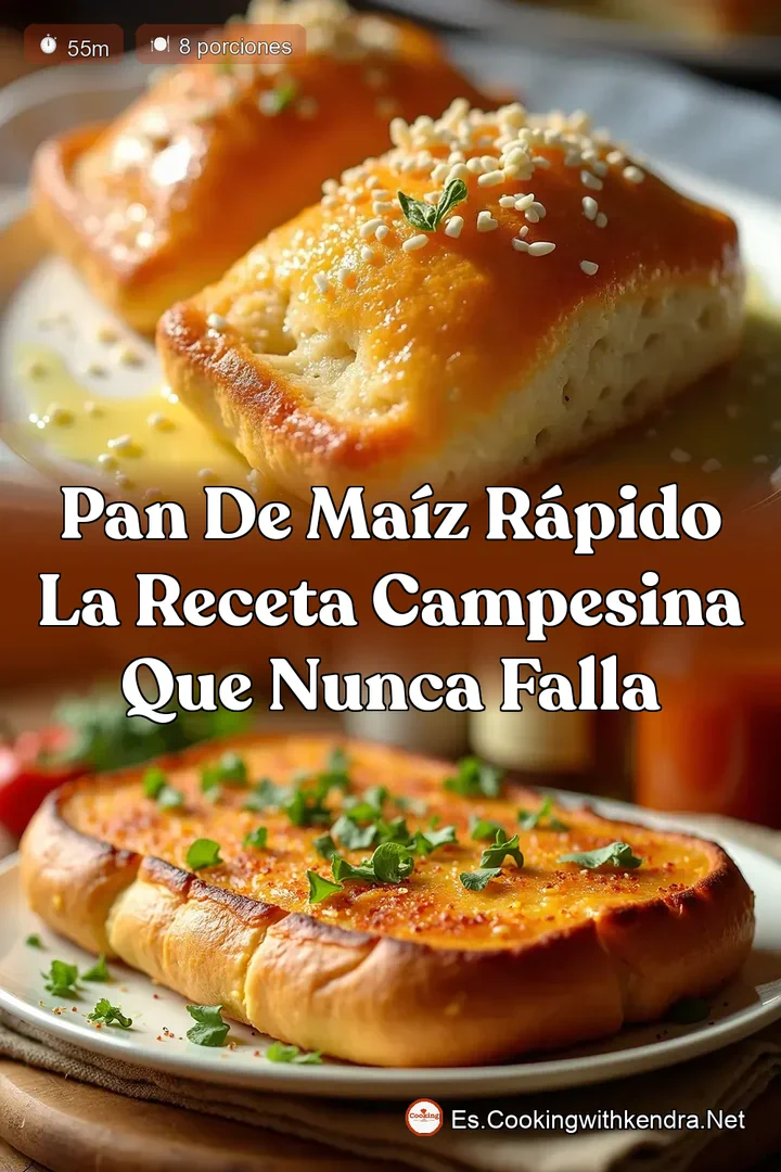 Pan de Ma&iacute;z R&aacute;pido La Receta Campesina Que Nunca Falla