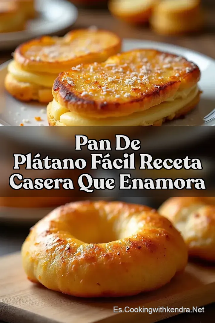 Pan de pl&aacute;tano f&aacute;cil Receta casera que enamora