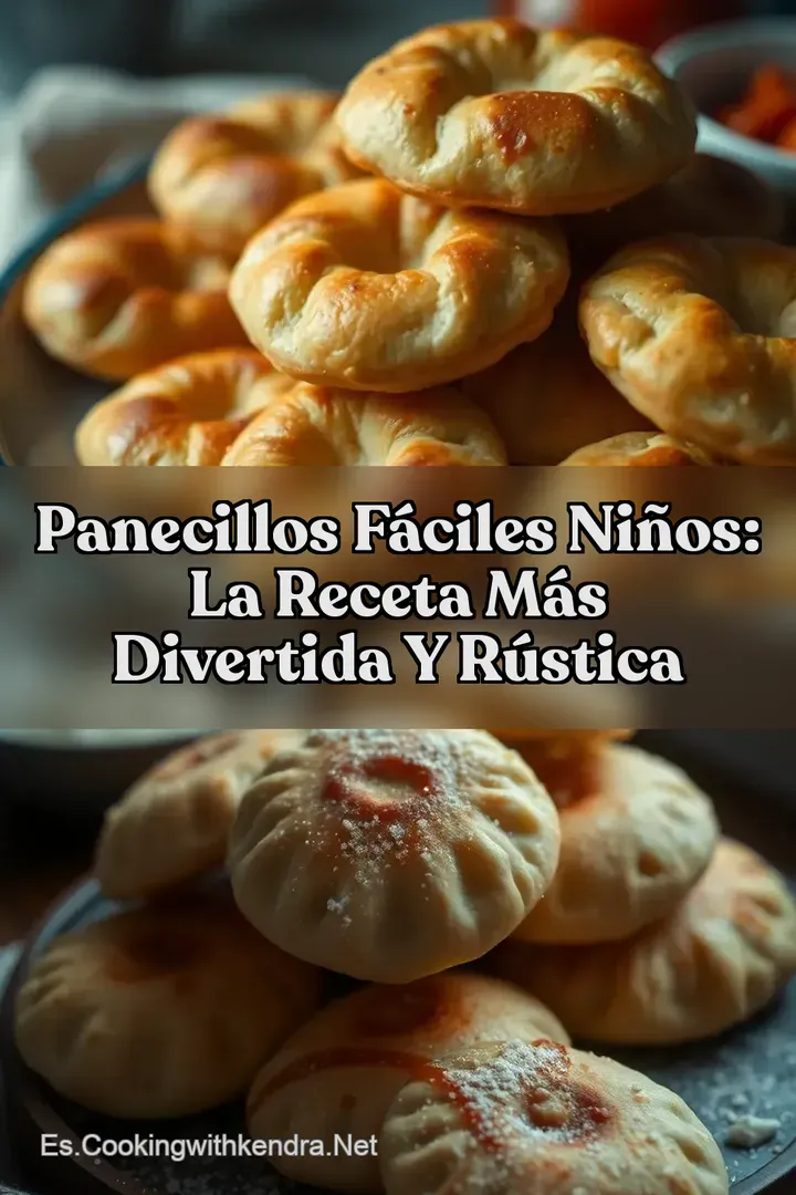Panecillos F&aacute;ciles Ni&ntilde;os: La Receta M&aacute;s Divertida y R&uacute;stica