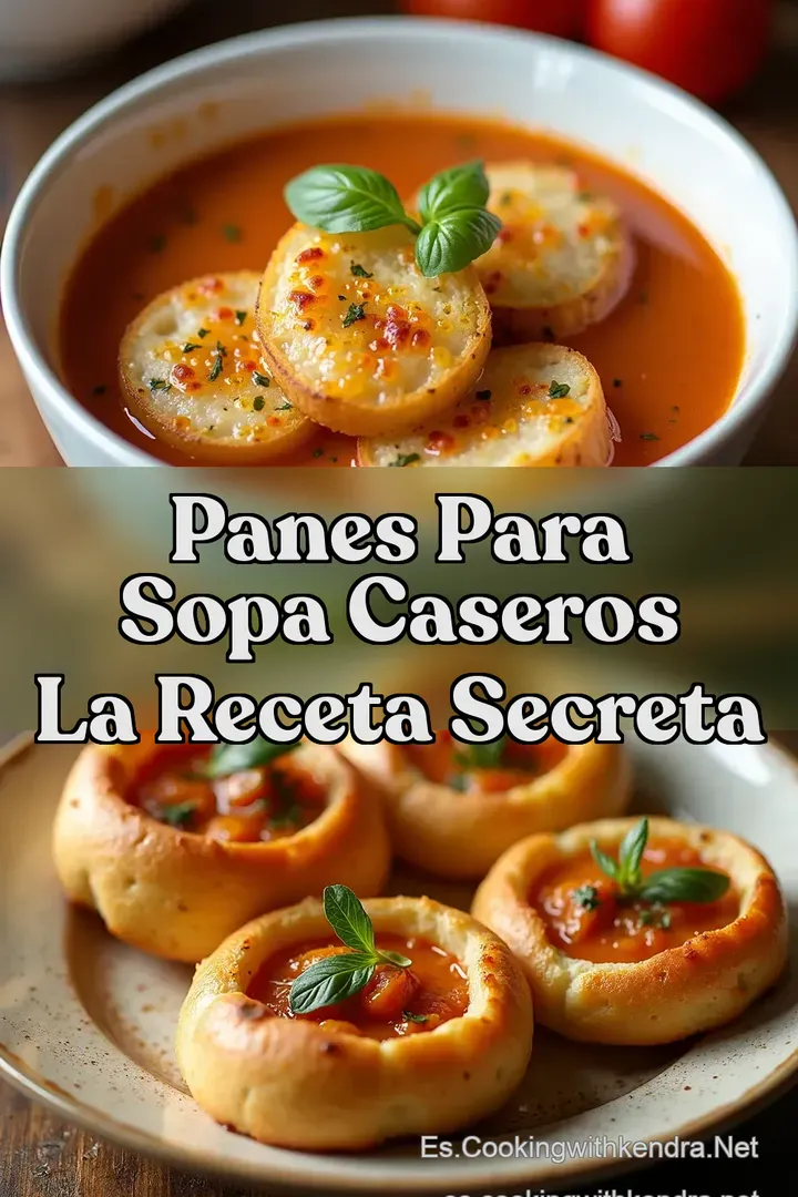 Panes para Sopa Caseros La Receta Secreta