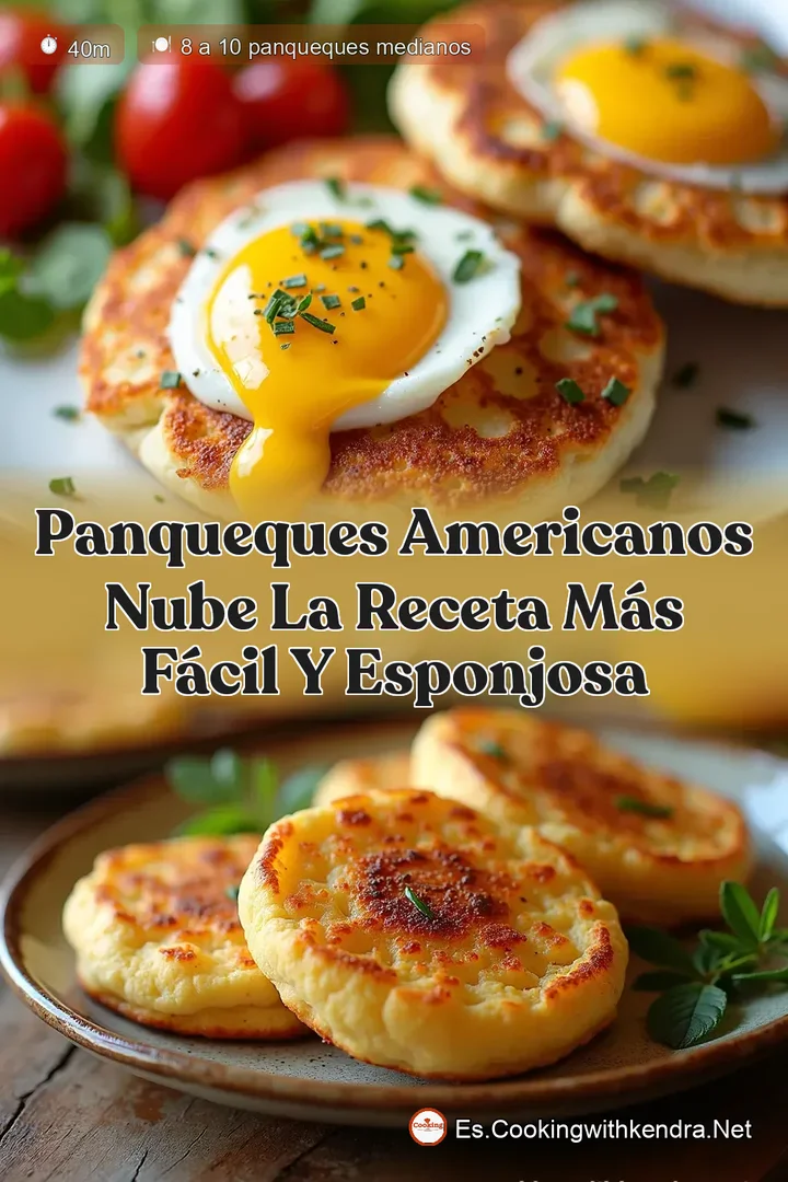 Panqueques Americanos Nube La Receta M&aacute;s F&aacute;cil y Esponjosa