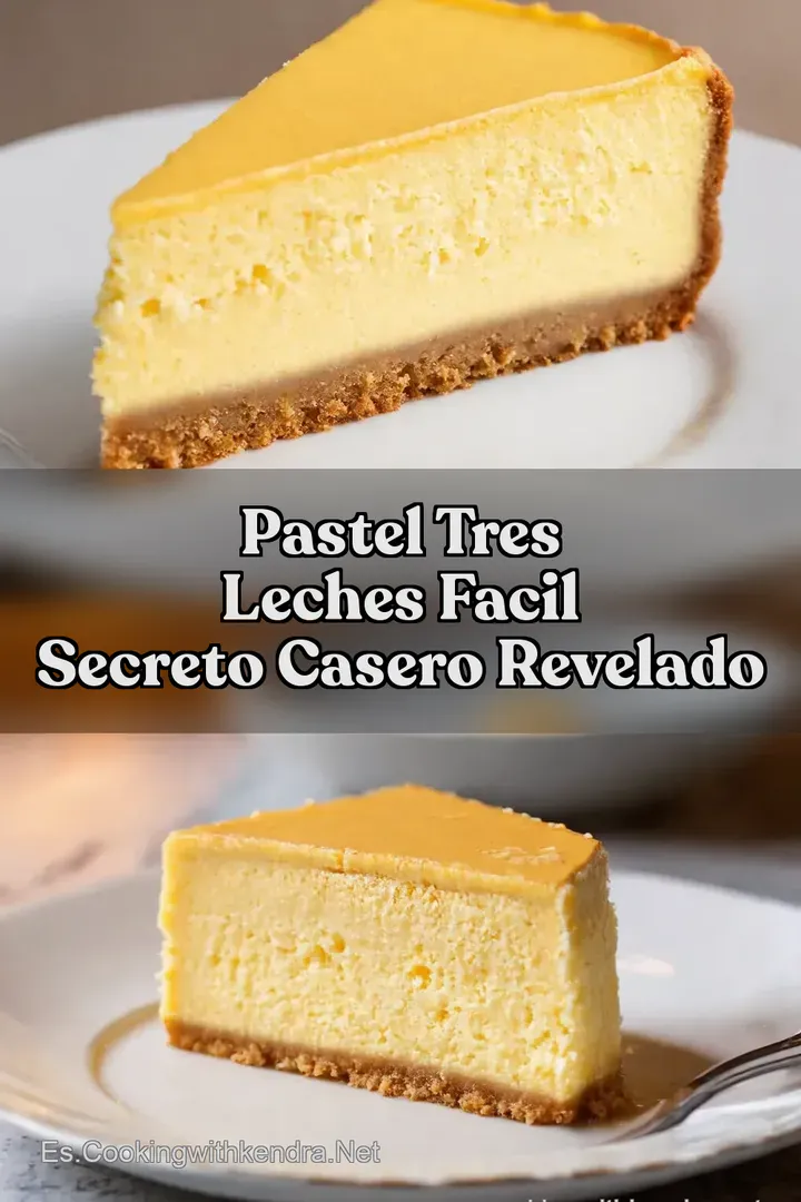 Pastel Tres Leches Facil Secreto Casero Revelado