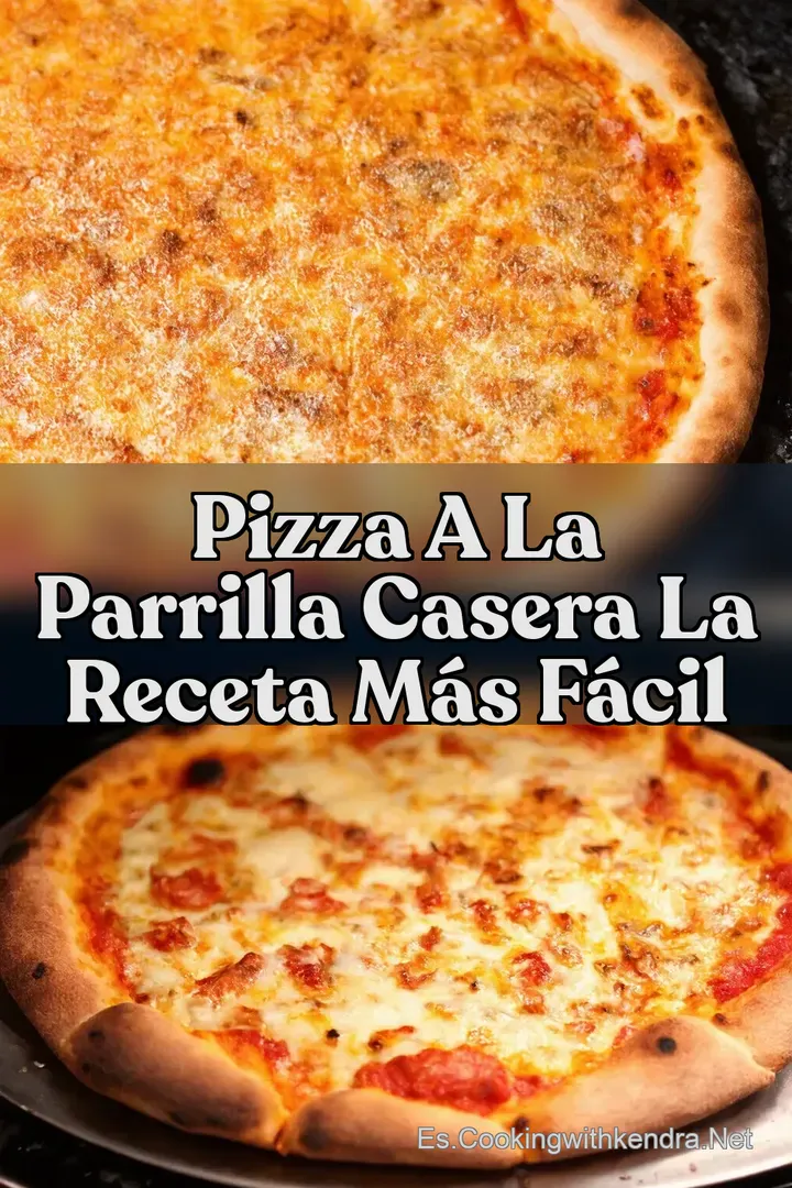 Pizza a la Parrilla Casera La Receta M&aacute;s F&aacute;cil