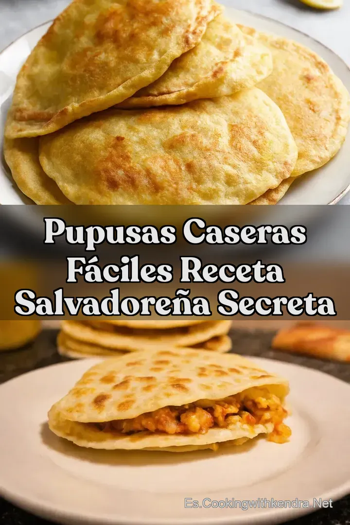 Pupusas Caseras F&aacute;ciles Receta Salvadore&ntilde;a Secreta