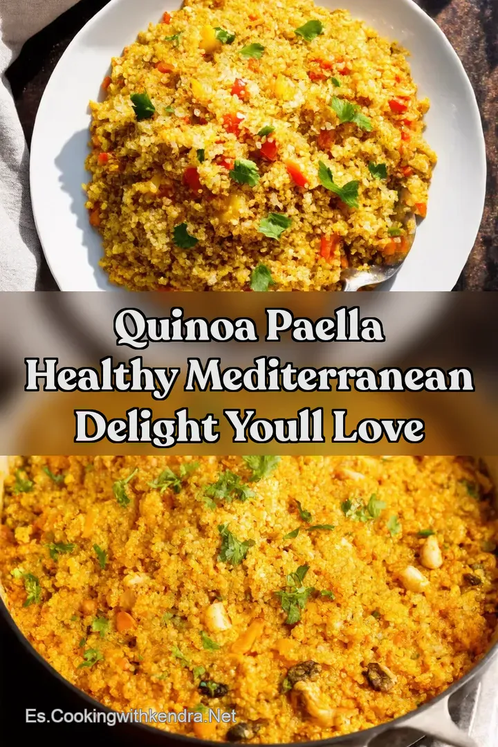 Quinoa Paella Healthy Mediterranean Delight Youll Love