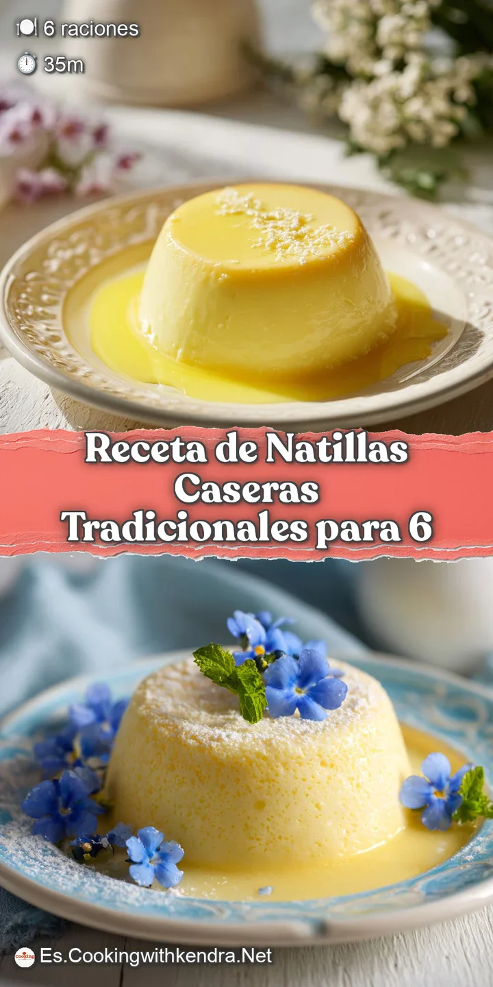 Close-up of a creamy, light-yellow natilla, the surface sprinkled with dark brown cinnamon. Soft, delicate texture visible...