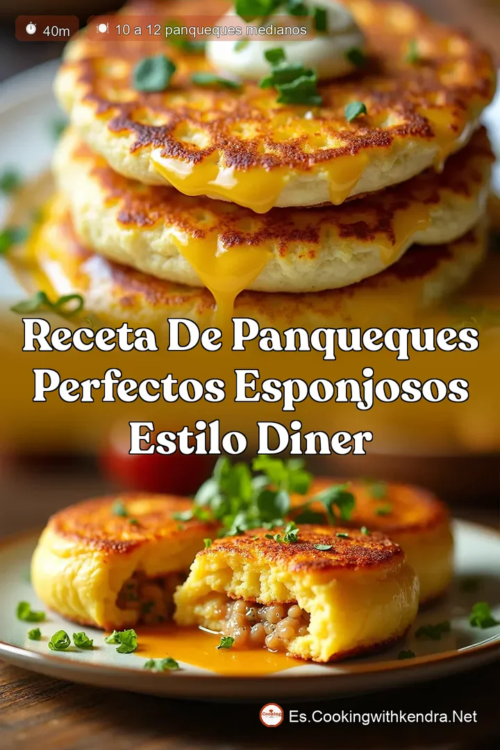 Receta de Panqueques Perfectos Esponjosos Estilo Diner
