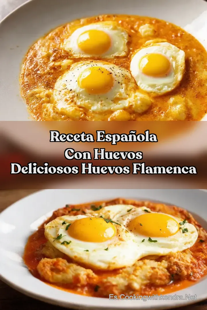 Receta Espa&ntilde;ola con Huevos Deliciosos Huevos Flamenca